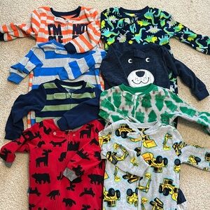 Toddler Boy Carter’s Fleece Onesie Pajamas